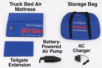AirBedz Ladeflächen Luftmatratze elektrisch für 5.5ft bis 5.8ft Bed Dodge Ram, Chevrolet Silverado, Ford Pick Up usw