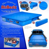 AirBedz Ladeflächen Luftmatratze elektrisch für 5.5ft bis 5.8ft Bed Dodge Ram, Chevrolet Silverado, Ford Pick Up usw
