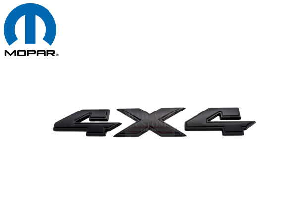 RAM Emblem Heckklappe 4x4 Black Edition orig. Mopar Dodge Ram Gen.4 2009-2024