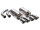 Sportauspuff System Edelstahl mit 90mm Endrohren poliert Corvette C4 5.7 1986-1991