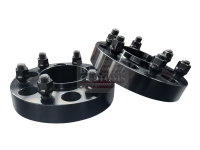 Spurplatten 30mm pro Seite schwarz eloxiert Paar 2Stk....