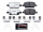 Performance Bremskit Hinterachse Chevrolet Camaro 2.0 3.6 2016-2023