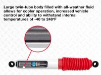 Stoßdämpfer Nitro Shocks Rancho RS5000X HA für Höherlegung Ford F150 1997-2003