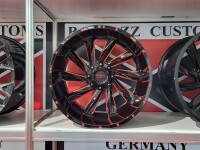 La Chanti Alufelge LC-OF10 12x20 schwarz rot