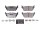 Carbon Fiber Extreme Performance Bremsbeläge HA Ram 1500 Gen.5 2019-2025 und TRX 2021-2024
