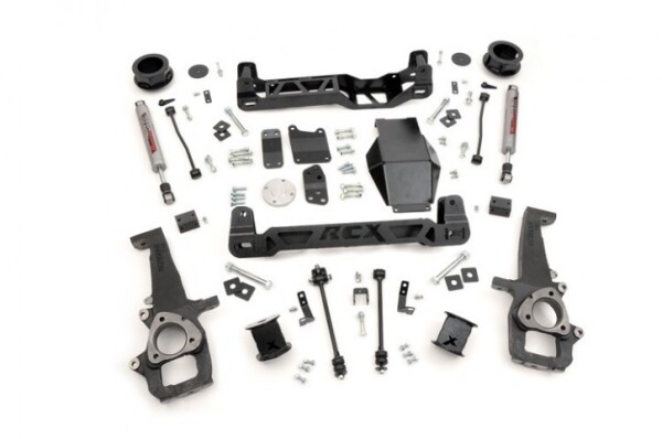 4 Zoll RC Höherlegungsfahrwerk Dodge Ram 1500 4WD 09-11