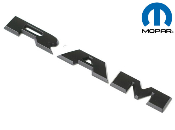 RAM Emblem Tür  black Mopar Ram DT Gen.5