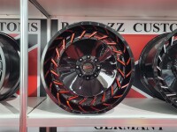 La Chanti Alufelge LC-OF15 12x22 schwarz rot