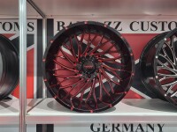 La Chanti Alufelge LC-OF21 12x22 schwarz rot