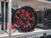 La Chanti Alufelge LC-OF30 12x22 schwarz rot