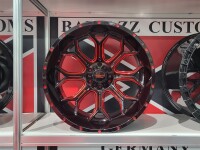 La Chanti Alufelge LC-OF30 12x22 schwarz rot