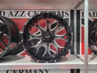 La Chanti Alufelge LC-OF30 12x22 schwarz silber