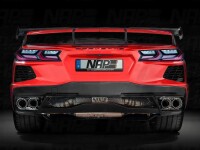 Corvette C8 Stingray NAP Klappenauspuffanlage mit Endrohren Keramik schwarz