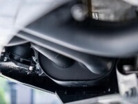 Corvette C8 Stingray NAP Klappenauspuffanlage mit Heckdiffusor Basalt schwarz lackiert