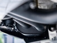 Corvette C8 Stingray NAP Klappenauspuffanlage mit Heckdiffusor Carbon klar lackiert