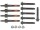 Krümmerschrauben Set Dodge Durango 5.7 2008-2023