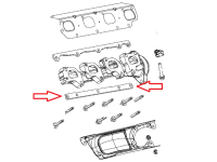 Befestigungsplatte Krümmer unten Ram 5.7 Gen.4/...