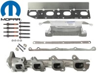Krümmer Set mit Befestigungsplatten orig.Mopar Ram...