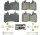 Performance Bremskit VA/HA Corvette C8 2020-2024 ohne Z51 Bremse