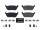 Carbon Fiber Bremsbeläge HA Ram 1500 Gen.5 2019-2025