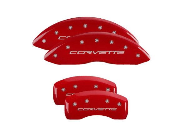 Bremssattel Cover rot Corvette C6 Base Model 2005-2013