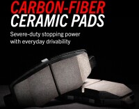 Carbon Fiber Extreme Performance Bremsbeläge HA Ram 2500/3500 Gen.5 2019-2025