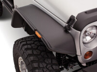 Bushwacker Kotflügelverbreiterungen Flat Style Style Jeep Wrangler JK 2 Türer mit TÜV