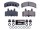 Carbon Fiber Bremsbeläge VA Chevrolet/GMC Silverado Suburban Blazer Tahoe K1500 C1500 Savanna Yukon 1988-2002