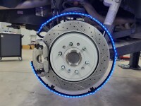 LED Multi Color Wheel Rings Felgenbeleuchtung mit Bluetooth App und Fernbedienung