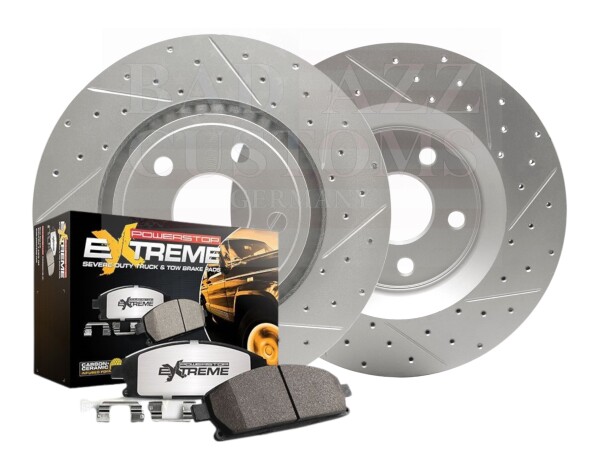 Ultra Performance Carbon Bremskit VA Dodge Durango 2011-2020 Jeep Grand Cherokee 2011-2016