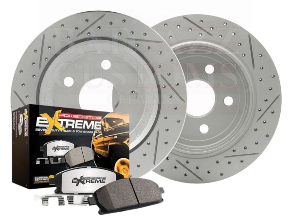 Ultra Performance Carbon Bremskit HA Dodge Durango 2011-2025 Jeep Grand Cherokee 2011-2022