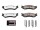 Carbon Fiber Extreme Performance Bremsbeläge VA Dodge Ram 1500 Gen.3 2003-2005 Dodge Durango 2003
