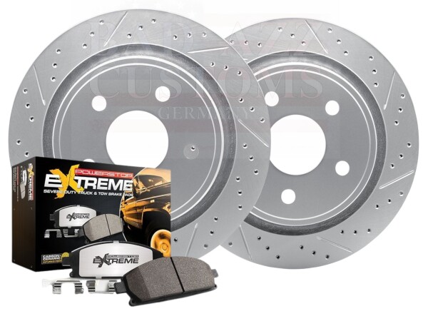 Ultra Performance Carbon Bremskit HA Dodge Ram 1500 Gen.3 Gen.4 2002-2024 Dodge Durango 2004-2009