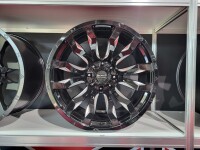 La Chanti Alufelge LC-OF7 12x22 schwarz silber