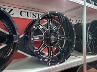La Chanti Alufelge LC-OF9 12x22 schwarz silber