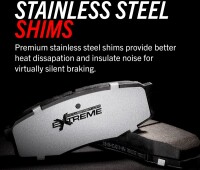 Carbon Fiber Extreme Performance Bremsbeläge VA Dodge Challenger Charger 2006-2023 Jeep Grand Cherokee 2006-2010