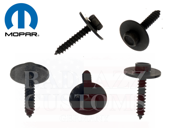 Schrauben Radkasten Kotflügel Kotflügelverbreiterungen orig. Mopar 5er Pack Dodge Ram 2002-2025