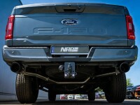 NAP Klappenauspuff mit schwarzen Endrohren Ford F150 5.0 V8 2021-2025
