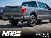 NAP Sportauspuff mit schwarzen Endrohren Ford F150 5.0 V8...