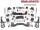 Rough Country Höherlegungsfahrwerk 6Zoll Ford F150 4WD 2015-2020